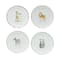 Ashland; 6" Ceramic Animal Dessert Plates, 4ct. by Ashland®; Category:Merry Kitschmas; Image:2